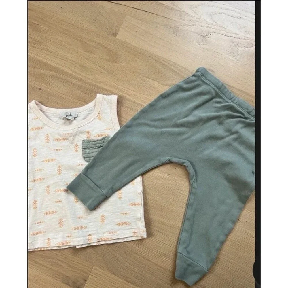 Quincy Mae Baby Peek Set Outfit 18-24 Month Unisex